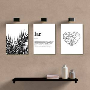 Kit Quadros Decorativos Lar - quadro decorativo em ambiente decorado