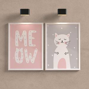 Kit Quadros Meow