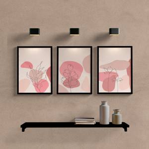 Kit Quadros Decorativos Minimal Flower - quadro decorativo em ambiente decorado