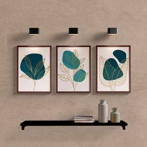 Kit Quadros Decorativos Minimal Folhas - imagem 5