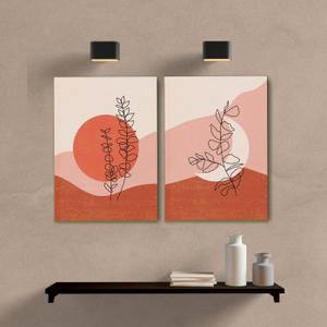 kit quadros decorativos minimalista