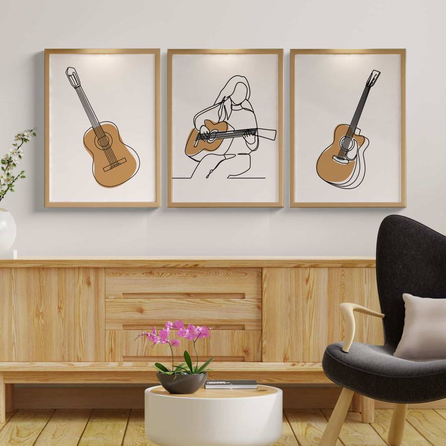 Kit Quadros Violão