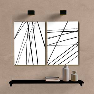 Kit Quadros Decorativos Minimalista Linhas - imagem 6