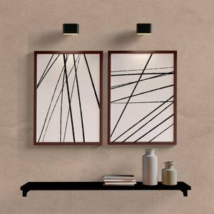 Kit Quadros Decorativos Minimalista Linhas - imagem 5