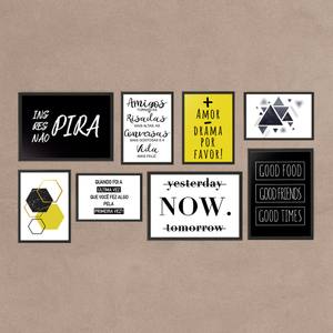 kit-quadros-decoratiovos-now-amarelo-e-preto