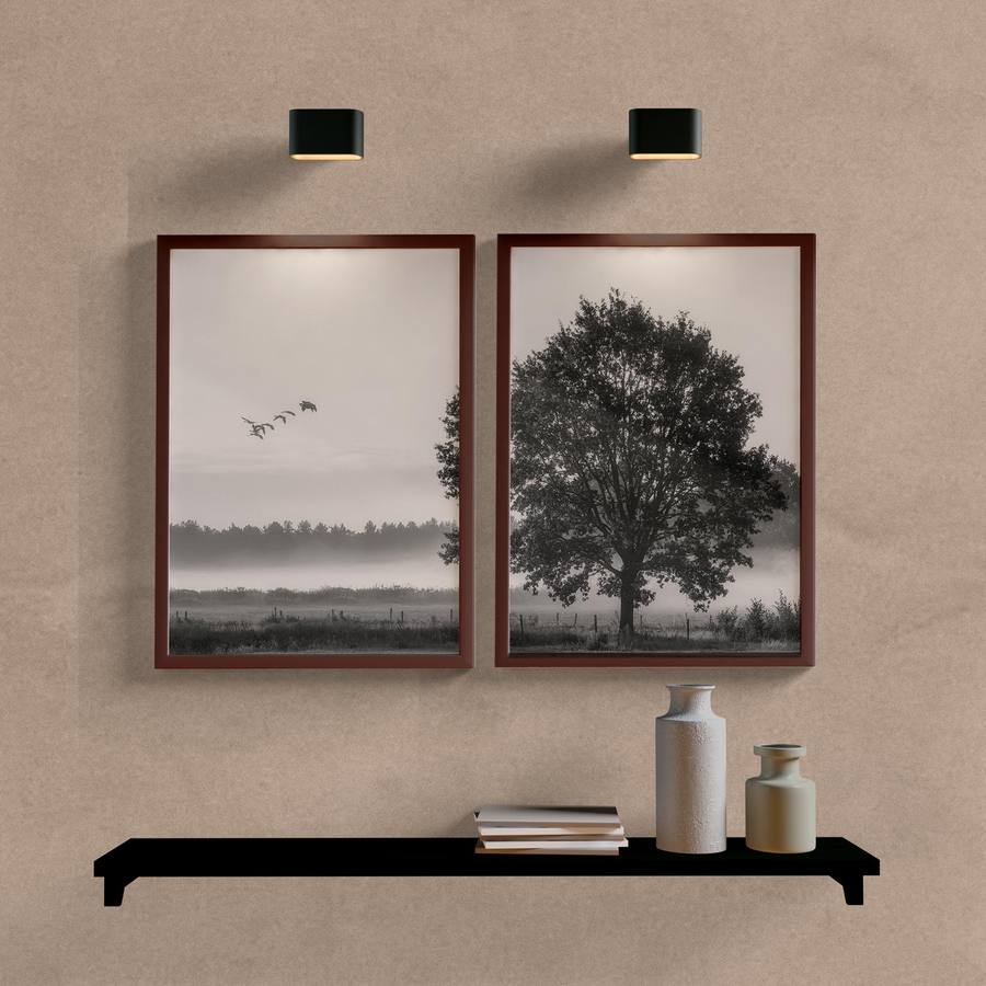Kit Quadros Decorativos Paisagem Campo - imagem 5