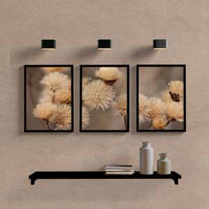Kit Quadros Decorativos Paisagem Flores - quadro decorativo em ambiente decorado