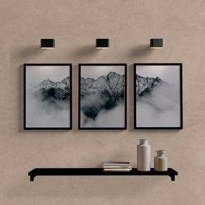 Kit Quadros Decorativos Paisagem Montanha - quadro decorativo em ambiente decorado