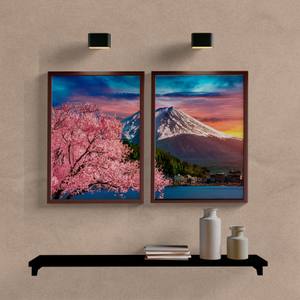 Kit Quadros Decorativos Paisagem Monte Fuji - imagem 5