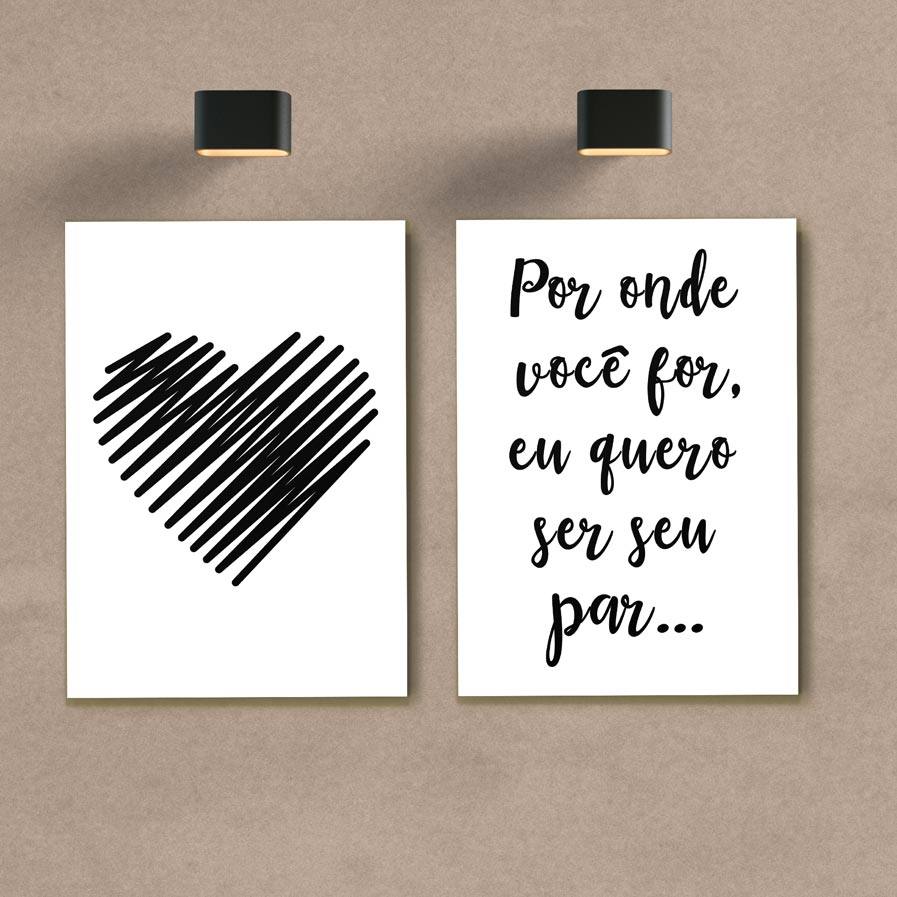 Kit Quadros Por onde você for