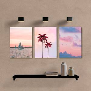 Kit Quadros Decorativos Rose Paisagens - imagem 6