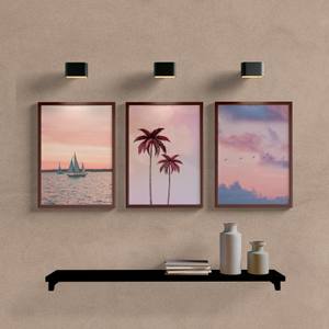 Kit Quadros Decorativos Rose Paisagens - imagem 5