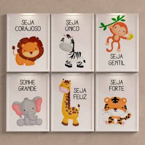 Kit Quadros Safari