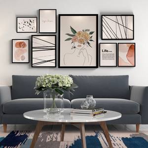Kit Quadros Decorativos Seja Leve
