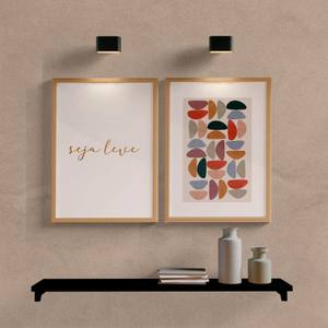 Kit Quadros Decorativos Seja Leve Color - vista aproximada da impressão