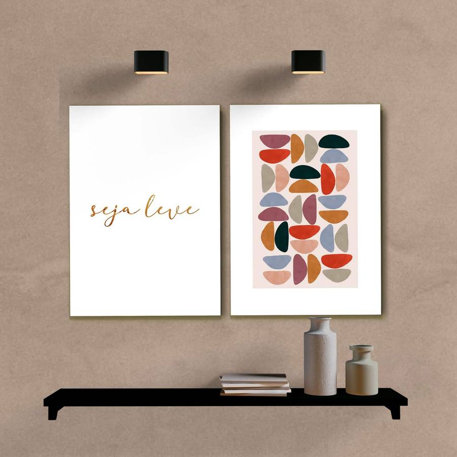 Kit Quadros Decorativos Seja Leve Color - imagem 6