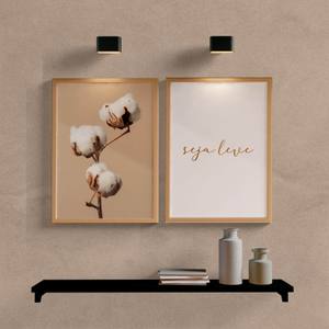 Kit Quadros Decorativos Seja Leve - vista aproximada da impressão