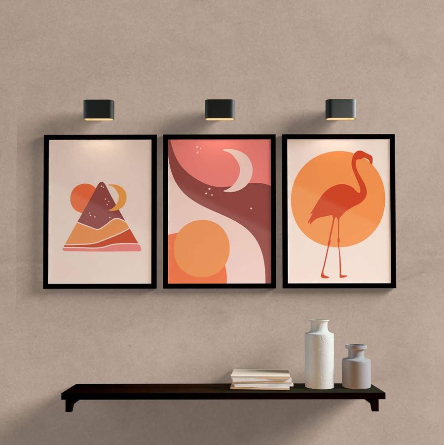 kit quadros para sala