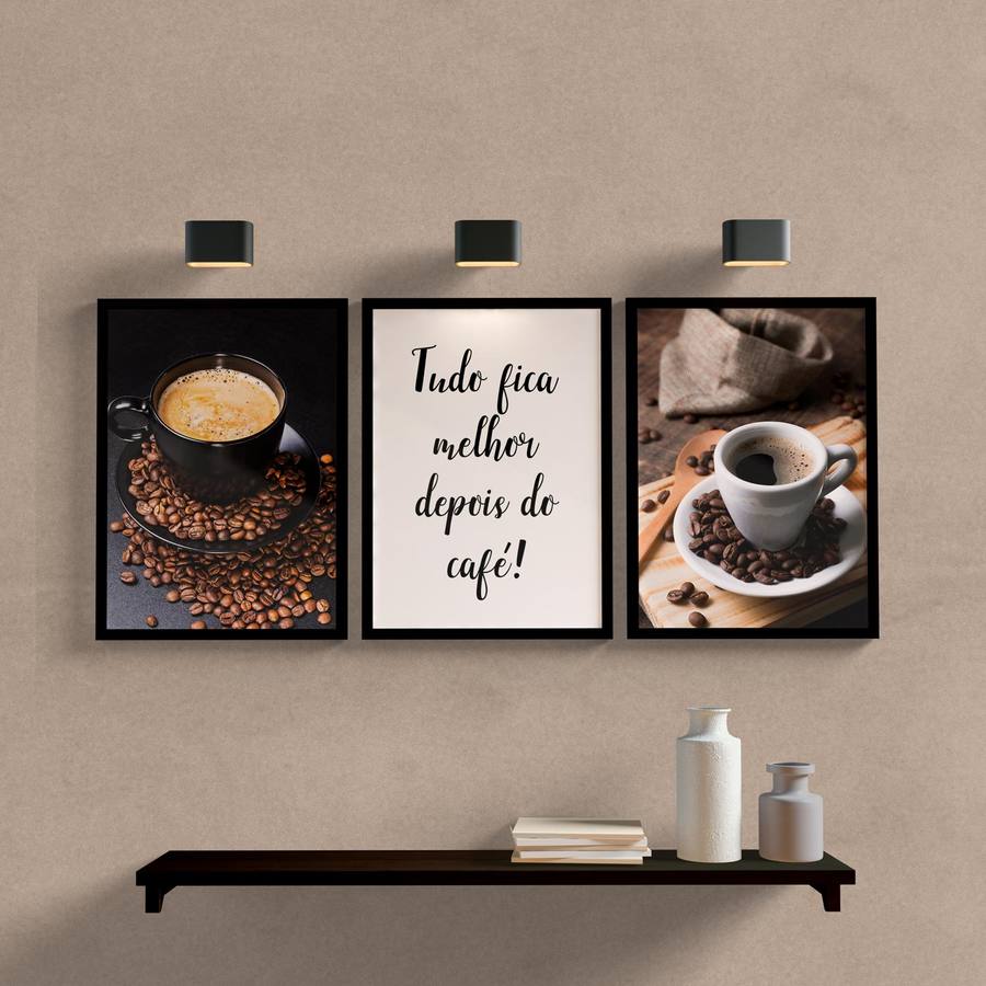 Kit Quadros Café