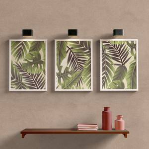 Kit Quadros Decorativos Folhas