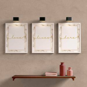 Kit Quadros Decorativos Love Lives Here