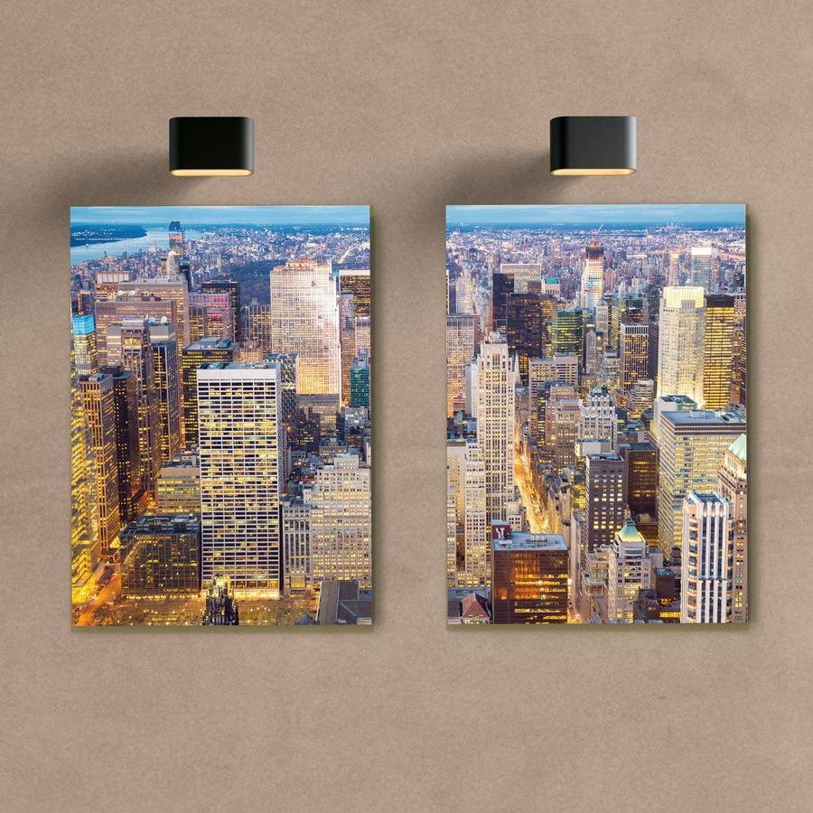 Kit Quadros Decorativos Nova York - quadro decorativo em ambiente decorado