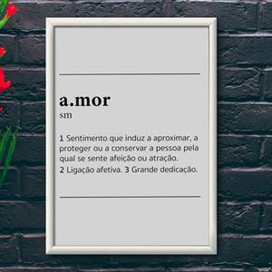 Quadro Decorativo A.mor | Wallze