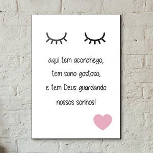 Quadro Decorativo Aconchego - detalhe da moldura e acabamento