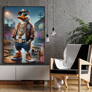 Quadro Decorativo A Batida do Bairro | Wallze