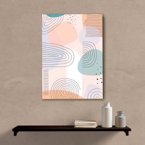 Quadro Decorativo Abstrato Candy - quadro decorativo em ambiente decorado