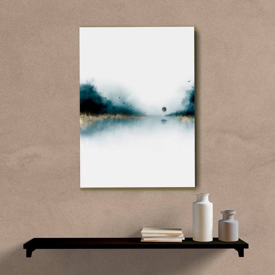 Quadro Decorativo Abstrato Floresta - imagem 5