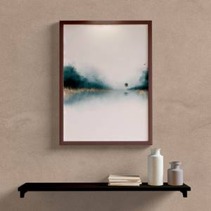 Quadro Decorativo Abstrato Floresta - vista aproximada da impressão