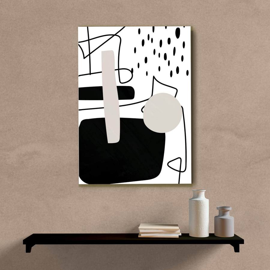 Quadro Decorativo Abstrato Formas - imagem 5