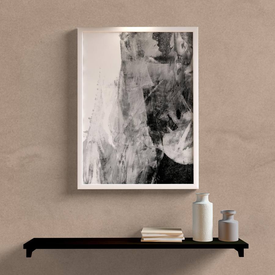 Quadro Decorativo abstrato preto