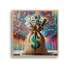 Quadro Decorativo Abundância na Arte Urbana - imagem 8