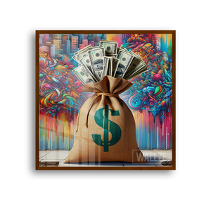 Quadro Decorativo Abundância na Arte Urbana - imagem 9