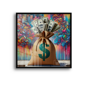 Quadro Decorativo Abundância na Arte Urbana - imagem 7