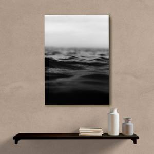 Quadro Decorativo Águas Escuras - quadro decorativo em ambiente decorado