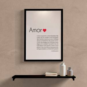 Quadro Decorativo Amor