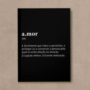 Quadro Decorativo Amor significado - quadro decorativo em ambiente decorado