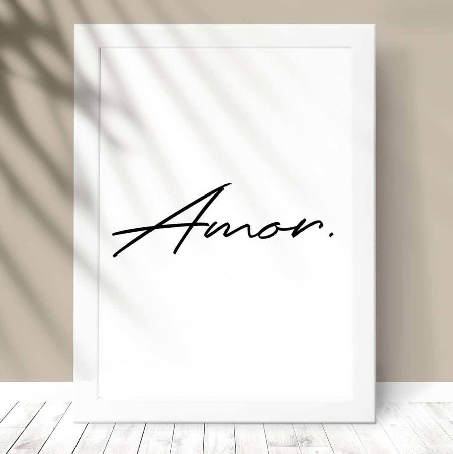 Quadro Decorativo Amor
