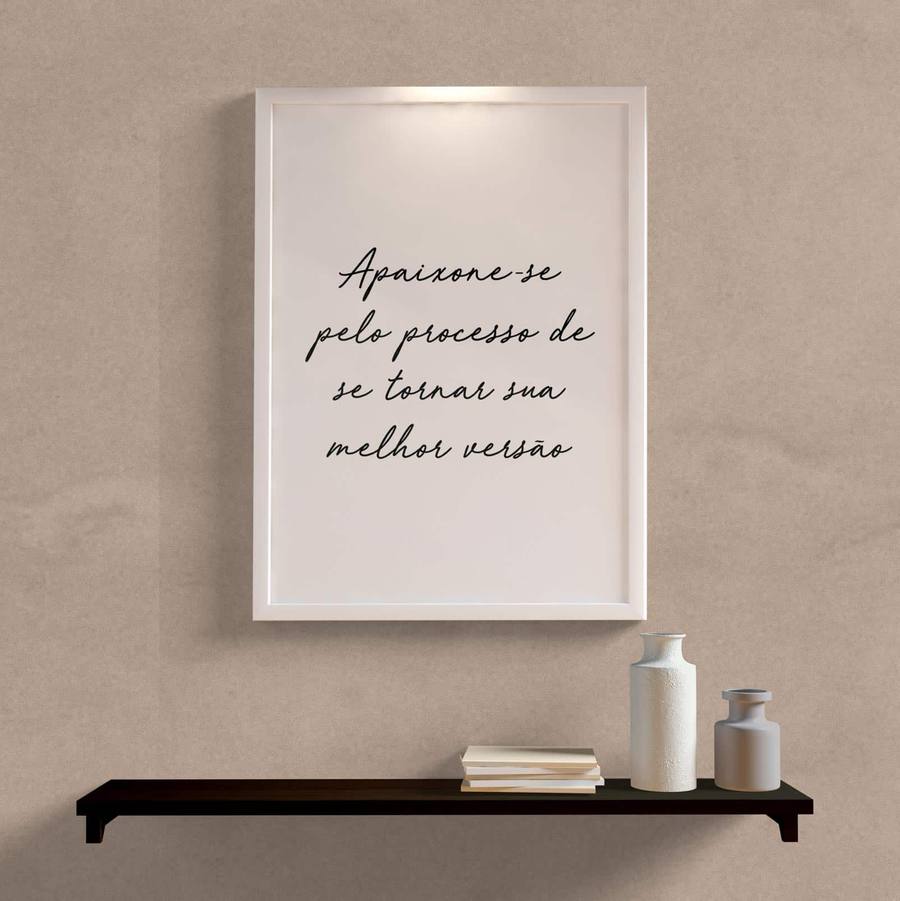 Quadro Decorativo apaixone-se