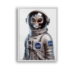 Quadro Decorativo Astronauta Alienígena - imagem 6