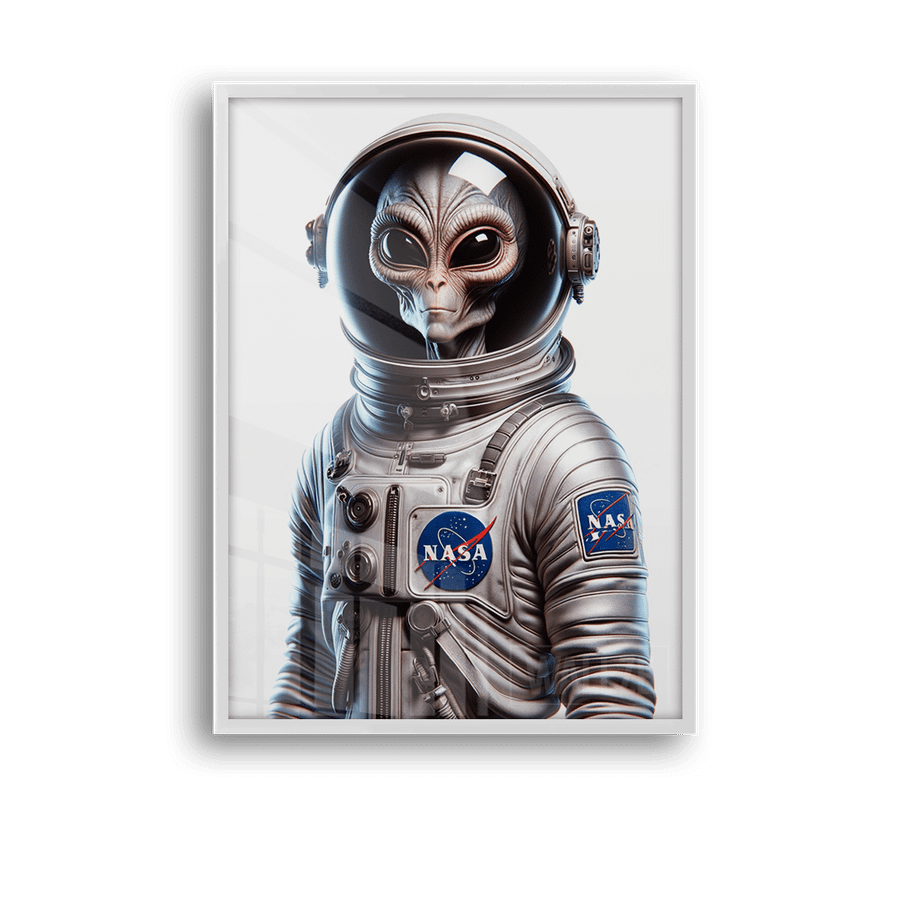 Quadro Decorativo Astronauta Alienígena - imagem 6