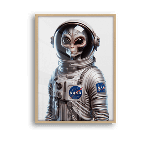 Quadro Decorativo Astronauta Alienígena - imagem 8