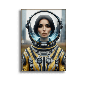 Quadro Decorativo Astronauta Bela - imagem 5