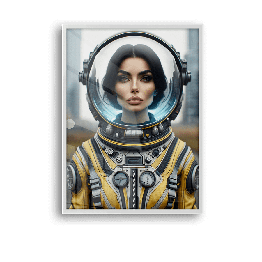 Quadro Decorativo Astronauta Bela - imagem 6
