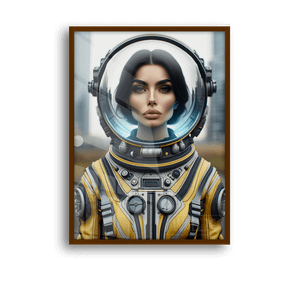 Quadro Decorativo Astronauta Bela - imagem 9