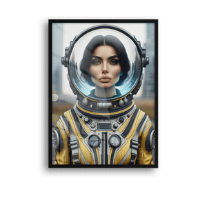 Quadro Decorativo Astronauta Bela - imagem 7
