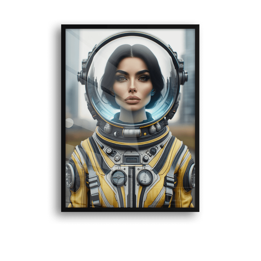 Quadro Decorativo Astronauta Bela - imagem 7